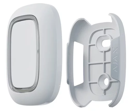 Тримач для фіксації тривожної кнопки Ajax Button, Double Button Holder, білий