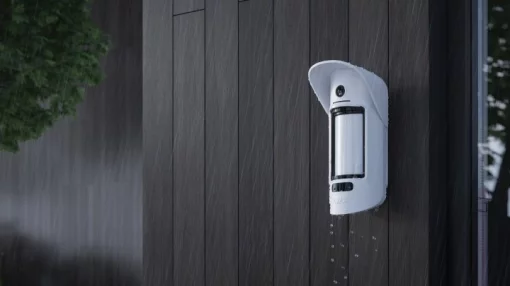 Датчик руху вуличний з фотофіксацією Ajax MotionCam Outdoor, Jeweler, бездротовий, білий (26074.84.WH1)