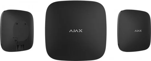 Інтелектуальна охоронна централь Ajax Hub 2, модуль 4G, ethernet, jeweller, бездротова, чорний