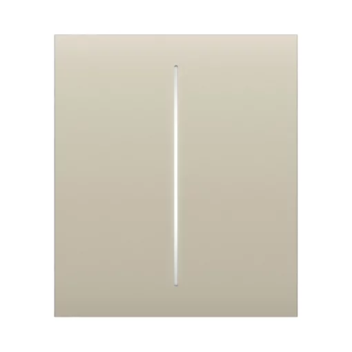 Кнопка центральна для двоклавішного вимикача Ajax CenterButton 2-gang for LightSwitch, Jeweler, бездротовий, ivory