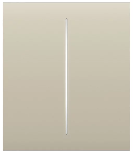 Кнопка центральна для двоклавішного вимикача Ajax CenterButton 2-gang for LightSwitch, Jeweler, бездротовий, ivory