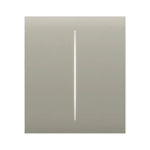 Кнопка центральна для двоклавішного вимикача Ajax CenterButton 2-gang for LightSwitch, Jeweler, бездротовий, olive