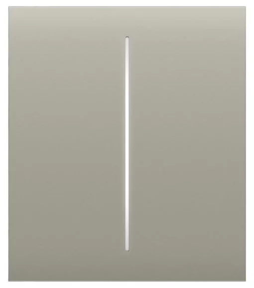 Кнопка центральна для двоклавішного вимикача Ajax CenterButton 2-gang for LightSwitch, Jeweler, бездротовий, olive