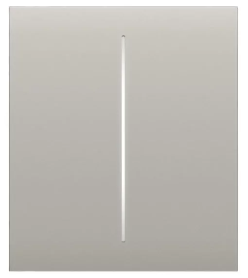 Кнопка центральна для двоклавішного вимикача Ajax CenterButton 2-gang for LightSwitch, Jeweler, бездротовий, oyster