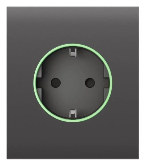 Центральна панель для вбудованої розетки Ajax CenterCover for Outlet smart, Jeweler, бездротова, grey