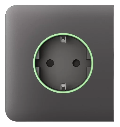 Бічна панель для вбудованої розетки Ajax SideCover for Outlet smart, Jeweler, бездротова, grey