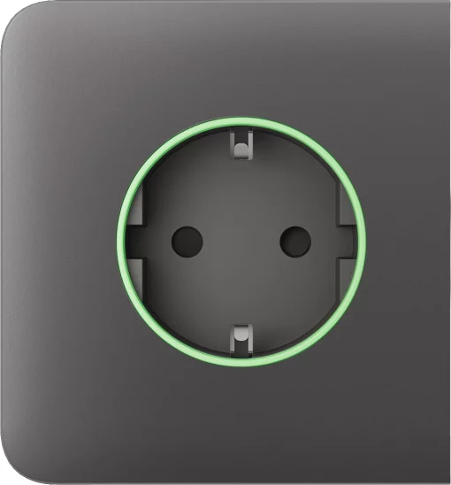 Бічна панель для вбудованої розетки Ajax SideCover for Outlet smart, Jeweler, бездротова, grey