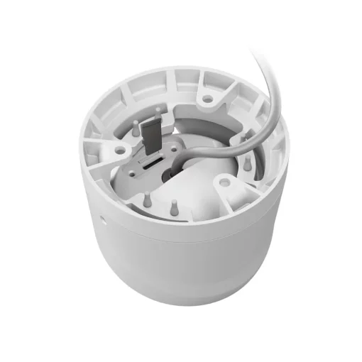 IP-Камера дротова Ajax TurretCam, 5мп, 4мм, Poe, True WDR, IP 65, ІЧ 35м, аудіо, кут огляду 75°до 85°, купольна, біла