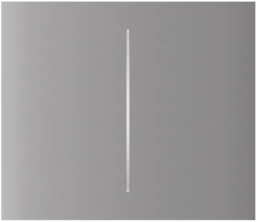 Кнопка центральна для двоклавішного вертикального вимикача Ajax CenterButton Vertical 2-gang for LightSwitch, Jeweler, бездротовий, fog