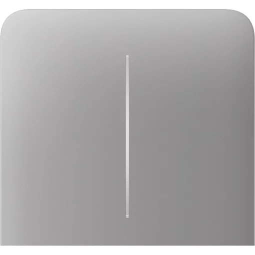 Кнопка бічна для двоклавішного вертикального вимикача прохідного типу Ajax SideButton Vertical 2-gang for LightSwitch, Jeweler, бездротовий, fog