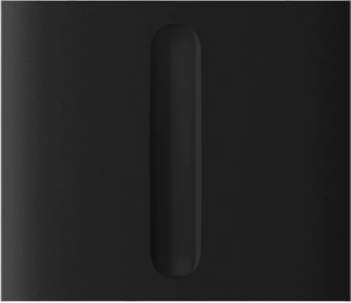 Кнопка центральна для одноклавішного вертикального вимикача димера Ajax CenterButton Dimmer Vertical 1-gang 2-way for LightSwitch, Jeweler, бездротовий, чорний