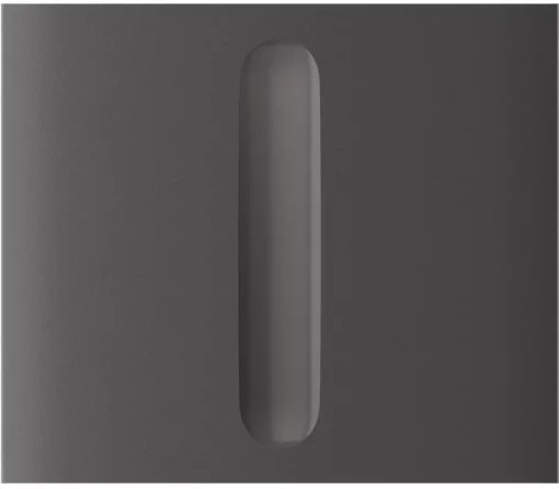 Кнопка центральна для одноклавішного вертикального вимикача димера Ajax CenterButton Dimmer Vertical 1-gang 2-way for LightSwitch, Jeweler, бездротовий, grey