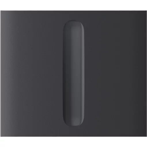 Кнопка центральна для одноклавішного вертикального вимикача димера Ajax CenterButton Dimmer Vertical 1-gang 2-way for LightSwitch, Jeweler, бездротовий, graphite