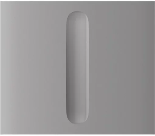 Кнопка центральна для одноклавішного вертикального вимикача димера Ajax CenterButton Dimmer Vertical 1-gang 2-way for LightSwitch, Jeweler, бездротовий, fog