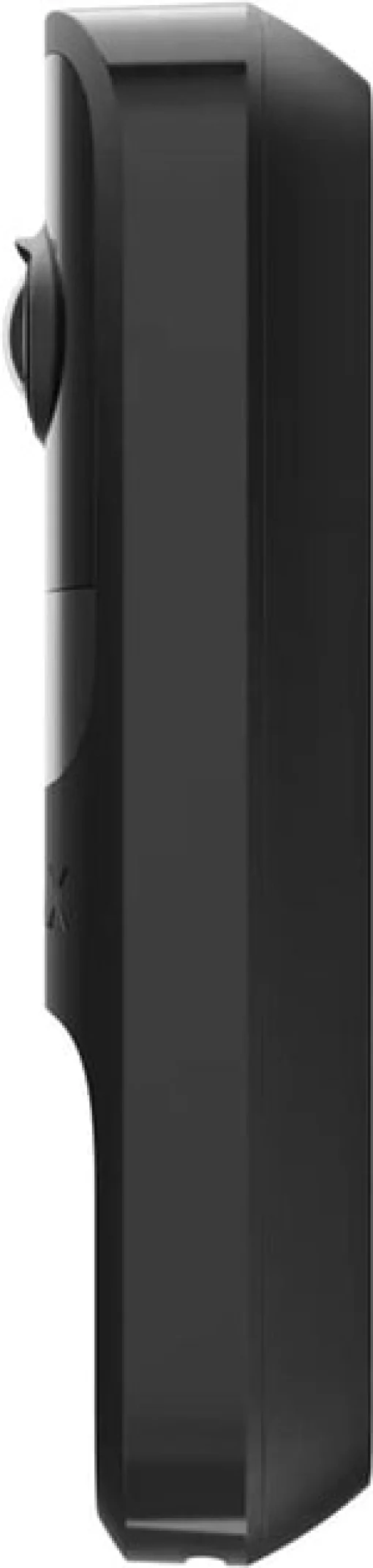 Відеодзвінок Ajax Doorbell, універсальне встановлення, 4 мп, 155° вертикальний 90° горизонтальний, іч 6м, дальнісь виявлення руху 4м, штучний інтелект, wi-fi, чорний