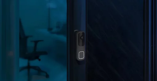 Відеодзвінок Ajax Doorbell, універсальне встановлення, 4 мп, 155° вертикальний 90° горизонтальний, іч 6м, дальнісь виявлення руху 4м, штучний інтелект, wi-fi, graphite