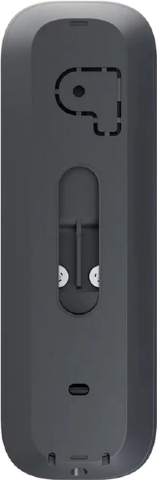 Відеодзвінок Ajax Doorbell, універсальне встановлення, 4 мп, 155° вертикальний 90° горизонтальний, іч 6м, дальнісь виявлення руху 4м, штучний інтелект, wi-fi, graphite