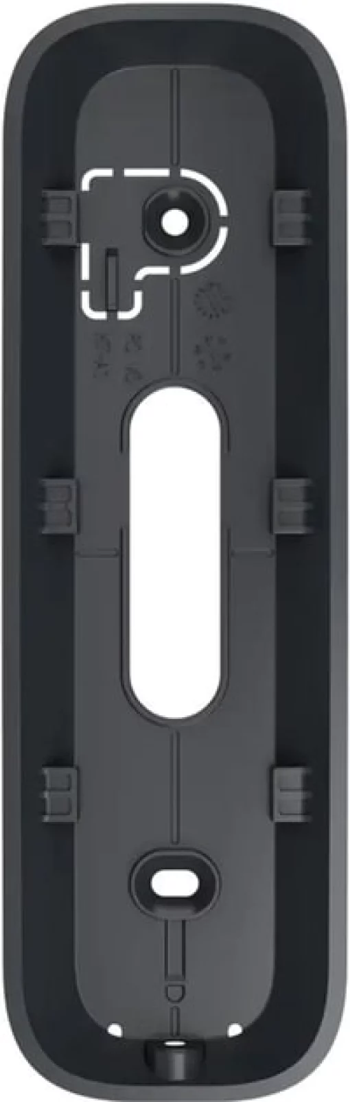 Відеодзвінок Ajax Doorbell, універсальне встановлення, 4 мп, 155° вертикальний 90° горизонтальний, іч 6м, дальнісь виявлення руху 4м, штучний інтелект, wi-fi, graphite