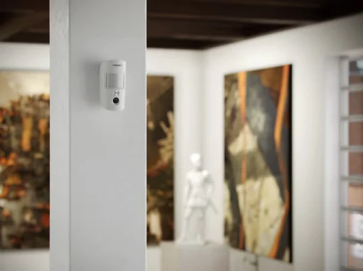 Датчик руху з покращеною фотофіксацією Ajax HDR MotionCam, Jeweller, бездротовий, білий