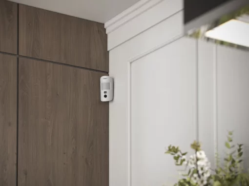 Датчик руху з покращеною фотофіксацією Ajax HDR MotionCam, Jeweller, бездротовий, білий