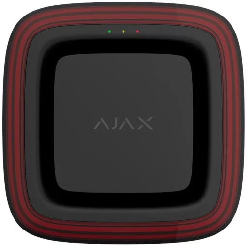 Датчик пожежний світлозвуковий Ajax EN54 FireProtect VAD Sounder black, Jeweller, EN54, бездротовий, чорний