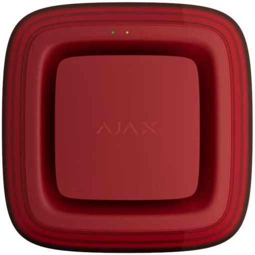 Датчик пожежний світлозвуковий Ajax EN54 FireProtect VAD Sounder red, Jeweller, EN54, бездротовий, червоний