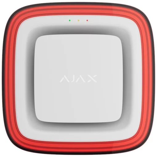Датчик пожежний світлозвуковий Ajax EN54 FireProtect VAD Sounder white, Jeweller, EN54, бездротовий, білий