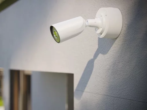 IP-Камера дротова Ajax BulletCam HL white, 5мп, 2.8мм, гібридне підсвічування IR 50м, білий Led 50м, Poe, True WDR, IP 65,  аудіо, кут огляду 100° до 110°, вулична, біла