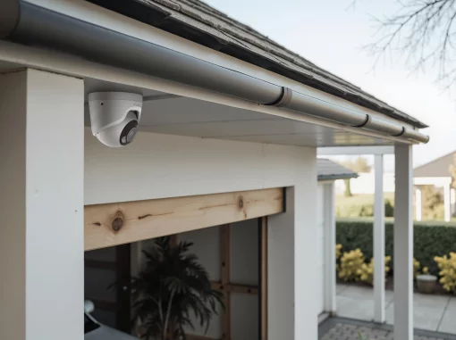 IP-Камера дротова Ajax TurretCam HL white, 5мп, 2.8мм, гібридне підсвічування IR 50м, білий Led 50м, Poe, True WDR, IP 65, ІЧ 50м, аудіо, кут огляду 100° до 110°, купольна, біла