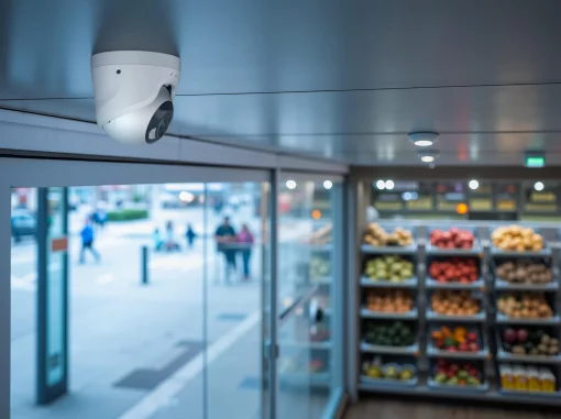 IP-Камера дротова Ajax TurretCam HL white, 5мп, 2.8мм, гібридне підсвічування IR 50м, білий Led 50м, Poe, True WDR, IP 65, ІЧ 50м, аудіо, кут огляду 100° до 110°, купольна, біла