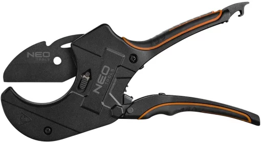 Труборіз Neo Tools для пластикових труб, 0-63мм, 262мм