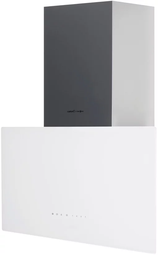 Витяжка похила Cata&Can Roca, 70см, 1400м.куб/год, Greco 70 wh, білий