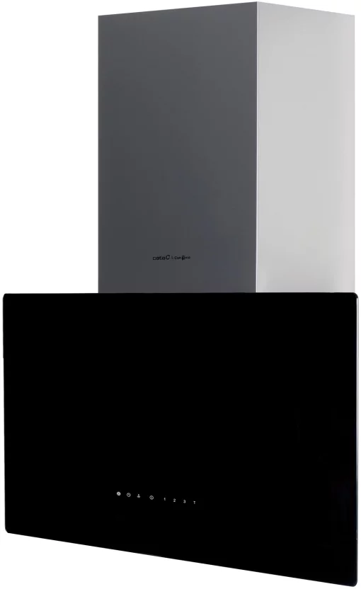 Витяжка похила Cata&Can Roca, 70см, 1400м.куб/год, Greco 70 bk, чорний