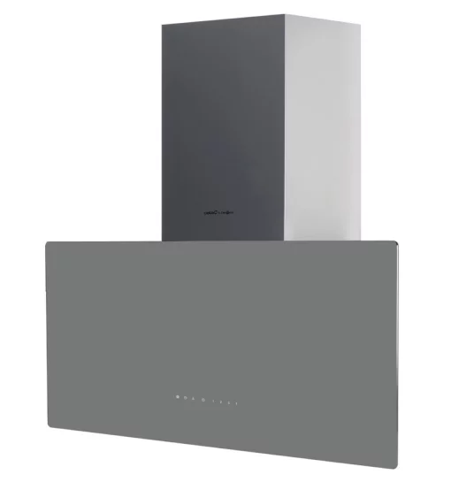Витяжка похила Cata&Can Roca, 80см, 1400м.куб/год, Greco 80 gr, сірий