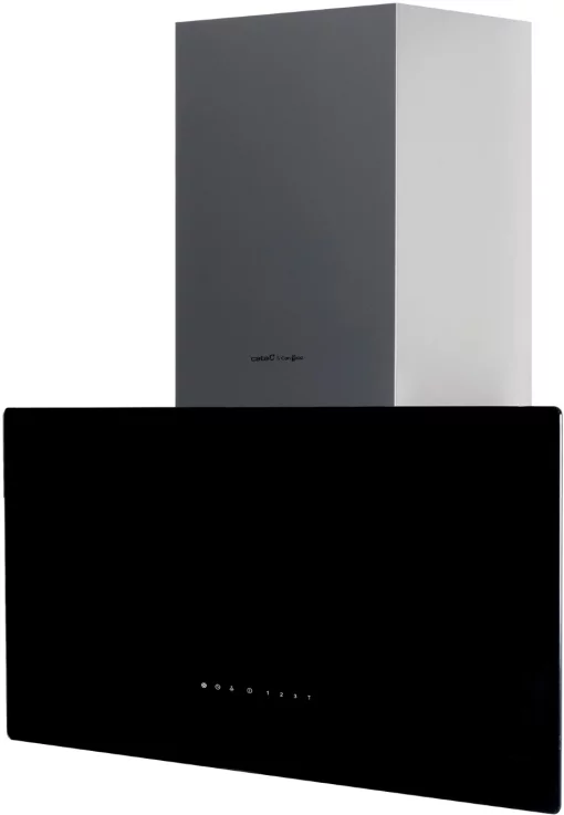 Витяжка похила Cata&Can Roca, 80см, 1400м.куб/год, Greco 80 bk, чорний