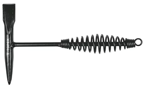 Молоток зварювальника TOPEX 300г 25.5см руків'я металеве