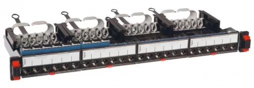 Патч-панель Legrand САТ 6 FTP, 19", 1U, 24 порти, LSC2, зібрана