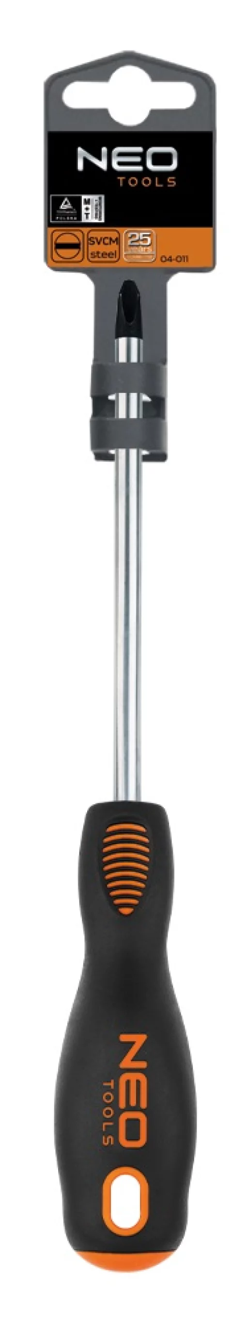 Викрутка Neo Tools хрестова, PH0x75мм, сталь S2