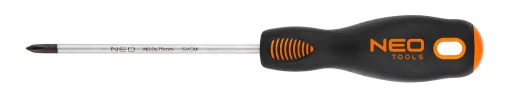 Викрутка Neo Tools хрестова, PH0x75мм, сталь S2