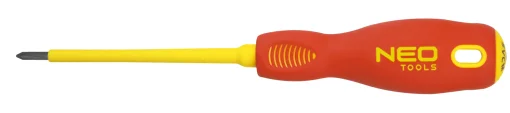 Викрутка Neo Tools хрестова, діелектрична, PZ2x100мм, сталь SVCM
