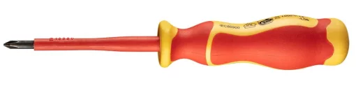 Викрутка Neo Tools хрестова, діелектрична, PH1x80мм, сталь S2