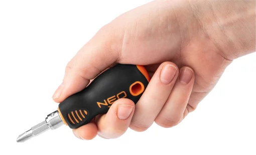 Викрутка Neo Tools двостороння біта, SL6,PH2, сталь CrMo