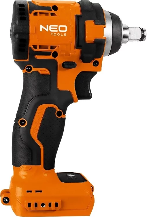 Гайковерт ударний Neo Tools Energy+ 18В 350Нм 2500об/хв 1/2" 3 швидкості 1.1кг без АКБ та ЗП