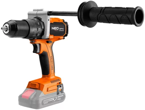 Шурупокрут-дриль акумуляторний Neo Tools Energy+ 18В 100Нм 0-480·0-1900об/хв 1.56кг без АКБ та ЗП
