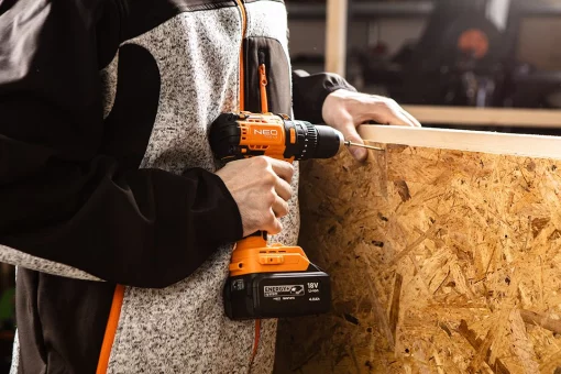 Шурупокрут-дриль акумуляторний Neo Tools Energy+ 18В 95Нм 0-320·0-1700об/хв 1.2кг без АКБ та ЗП