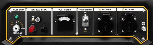 Генератор бензиновий Neo Tools 230В, 2.8/3кВт, електростартер, 45кг