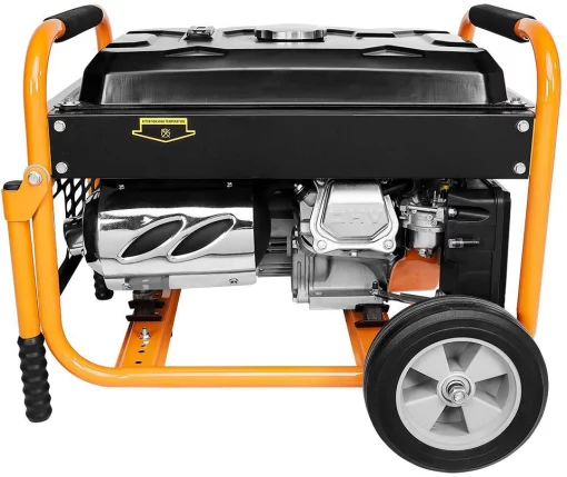 Генератор бензиновий Neo Tools 230В, 2.8/3кВт, електростартер, 45кг + Портативний зарядний пристрій сонячна панель 90-140