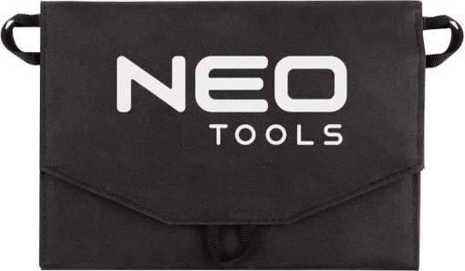 Генератор бензиновий Neo Tools 230В, 2.8/3кВт, електростартер, 45кг + Портативний зарядний пристрій сонячна панель 90-140