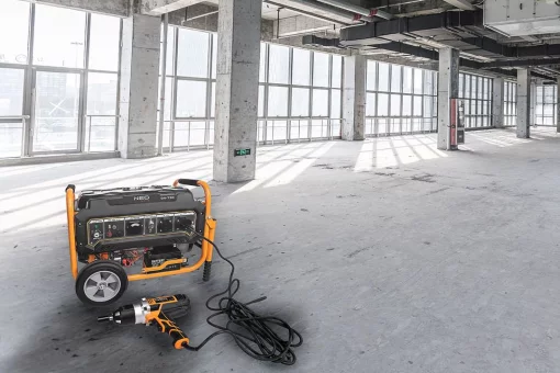 Генератор бензиновий Neo Tools 230В, 2.8/3кВт, електростартер, 45кг + Портативний зарядний пристрій сонячна панель 90-140