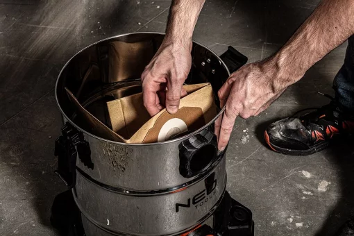 Пилосос професійний Neo Tools 1400Вт 18 кПа контейнер 30л HEPA колеса 5.92кг